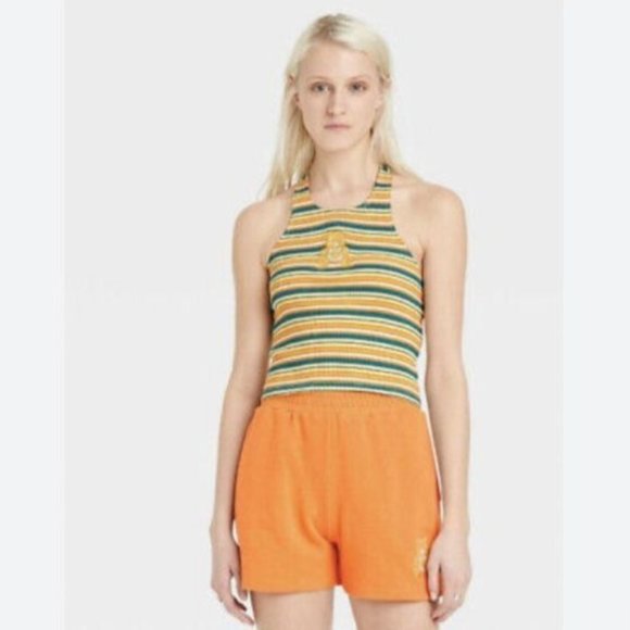 Care Bears Striped Funshine Halter Tank | Large - Picture 7 of 8